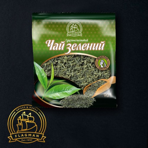 Чай зеленый цельнолистовой в магазине Флагман Одесса